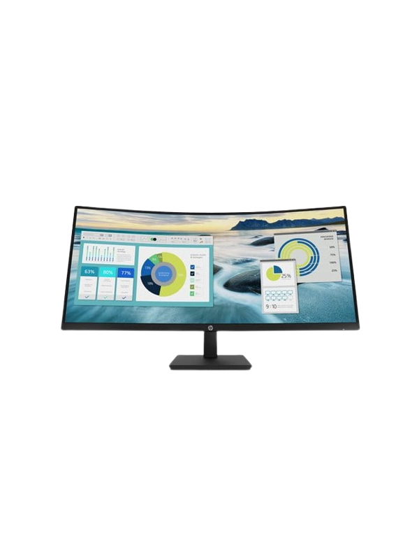 P-Series - écran LED - incurvé - 34"
