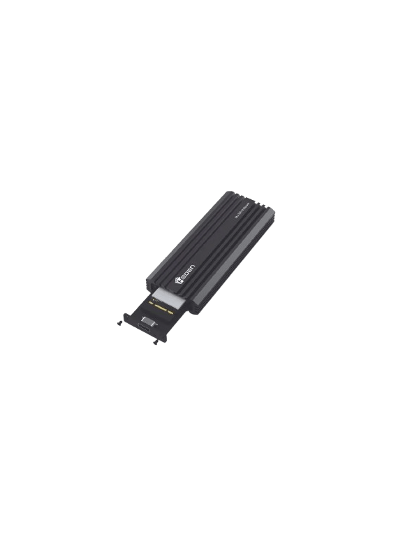 HEDEN Boitier externe SSD M2 - Double interface NVMe+Sata - USB 3.2 - câble USB C - USB C/A inclus