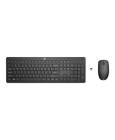HP 235 - ensemble clavier et souris - disposition à 3 zones, déplacement de touche à faible profil full size - Français