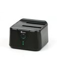 DUAL DOCK Heden pour 2 disque dur S-ata 3.5''/2.5'' USB3,0,back up