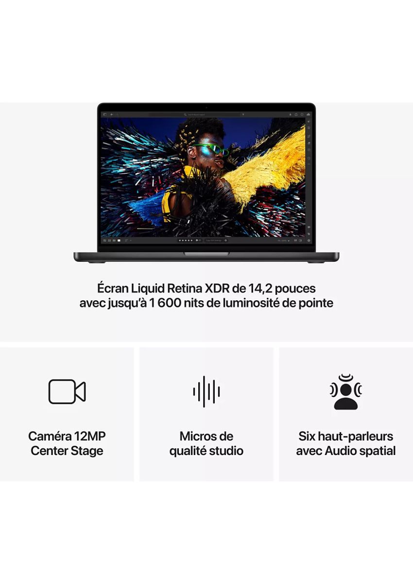 MacBook Pro 14 pouces Puce M4 Pro