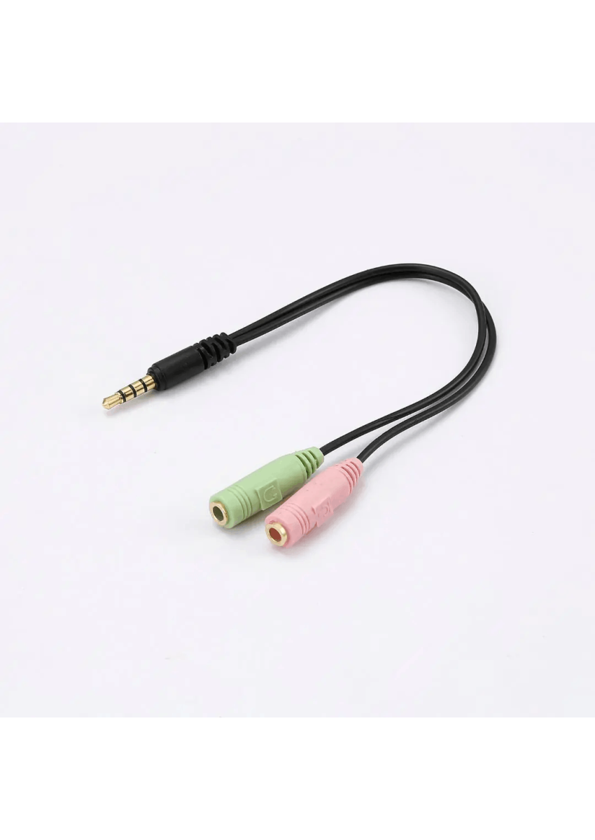 Adaptateur Jack Male/2 Jack Femelles 3.5mm