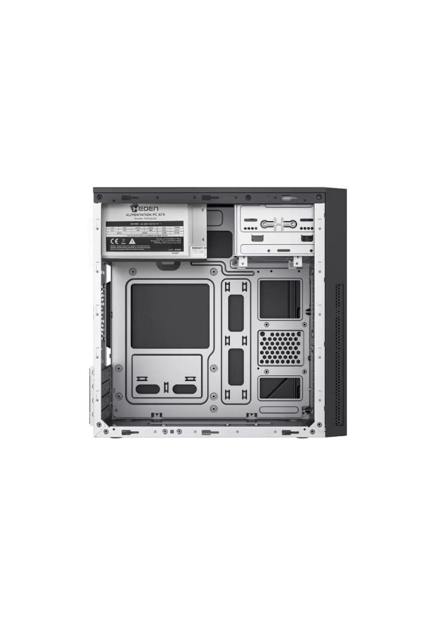 Boitier MicroATX Dandy2 Heden, avec alimentation 455W 