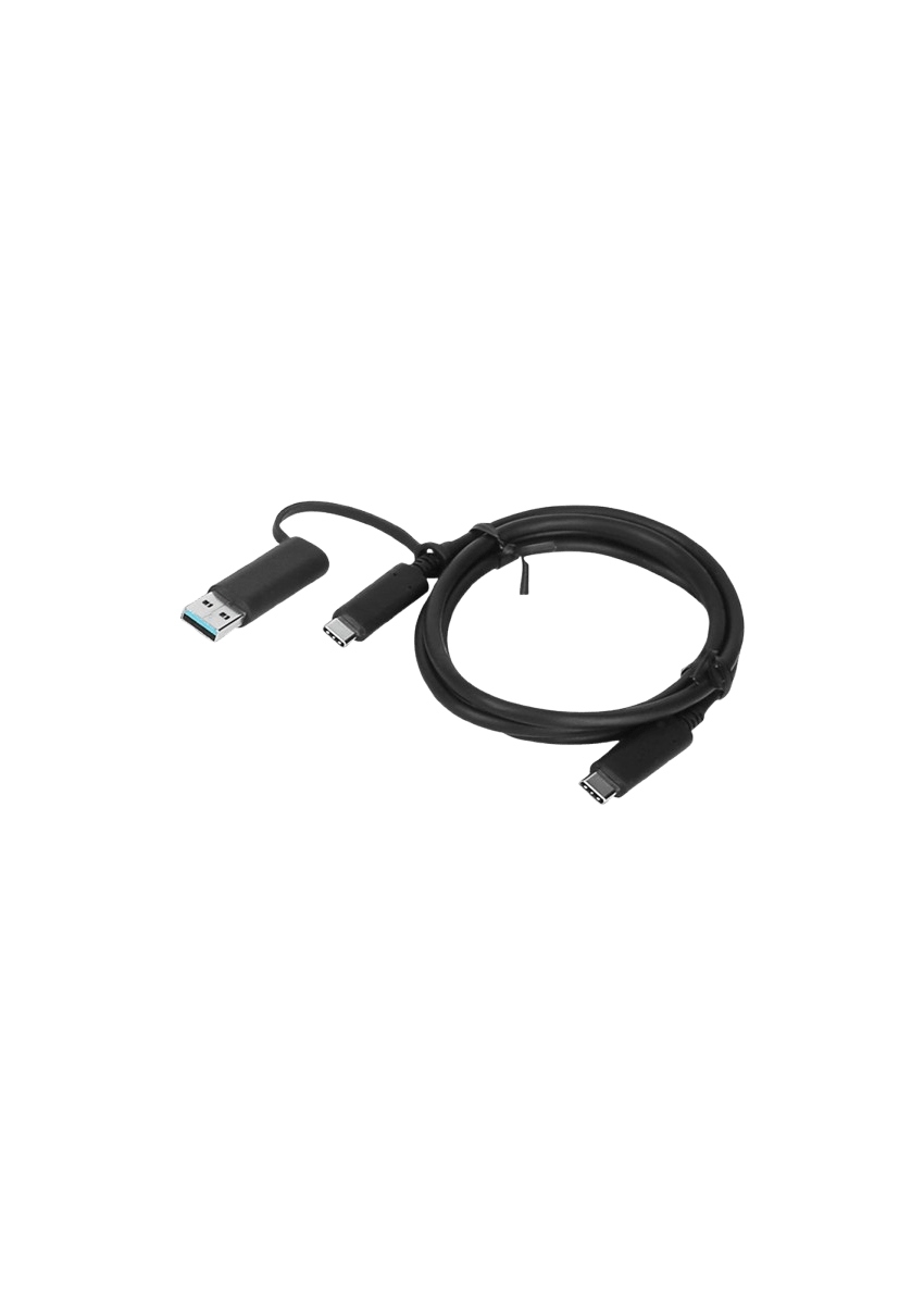  Câble  Hybrid USB-C avec câble USB-A