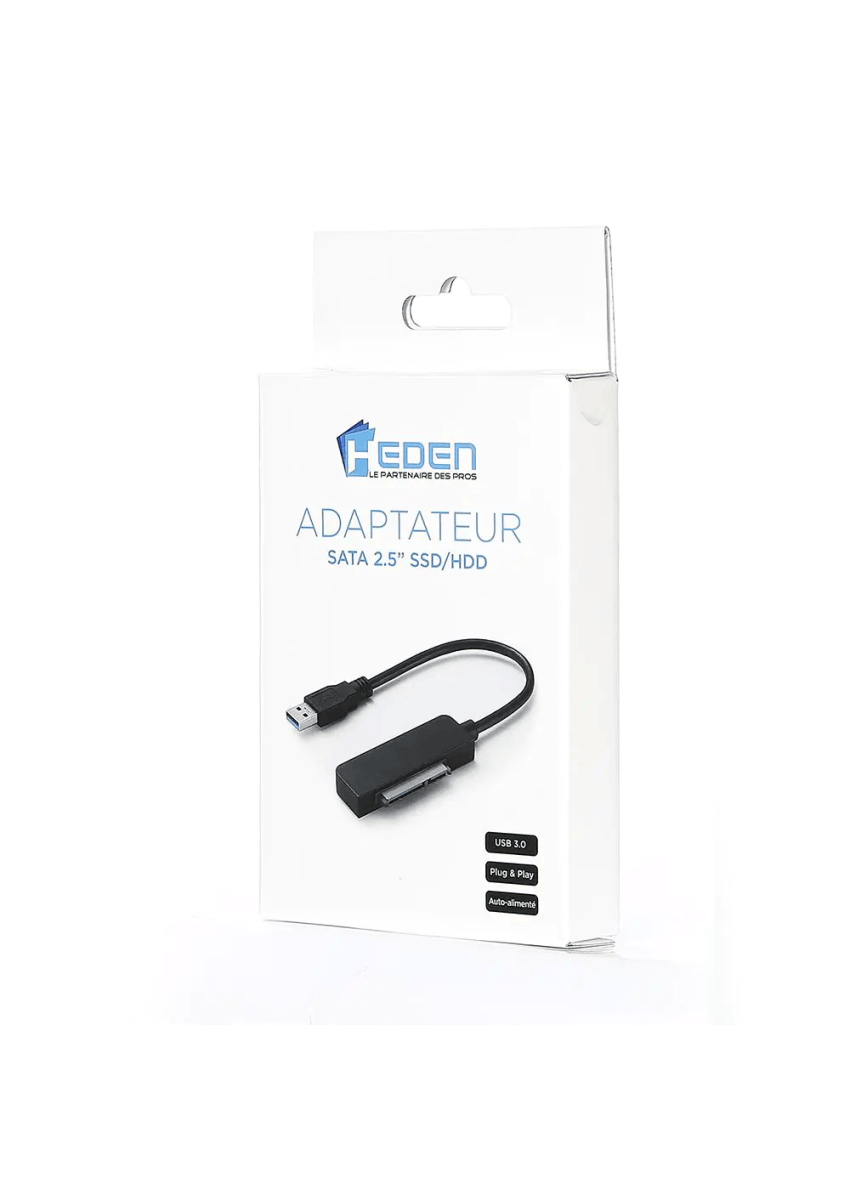 Adaptateur HDD/SSD 2.5'' HEDEN USB3.0