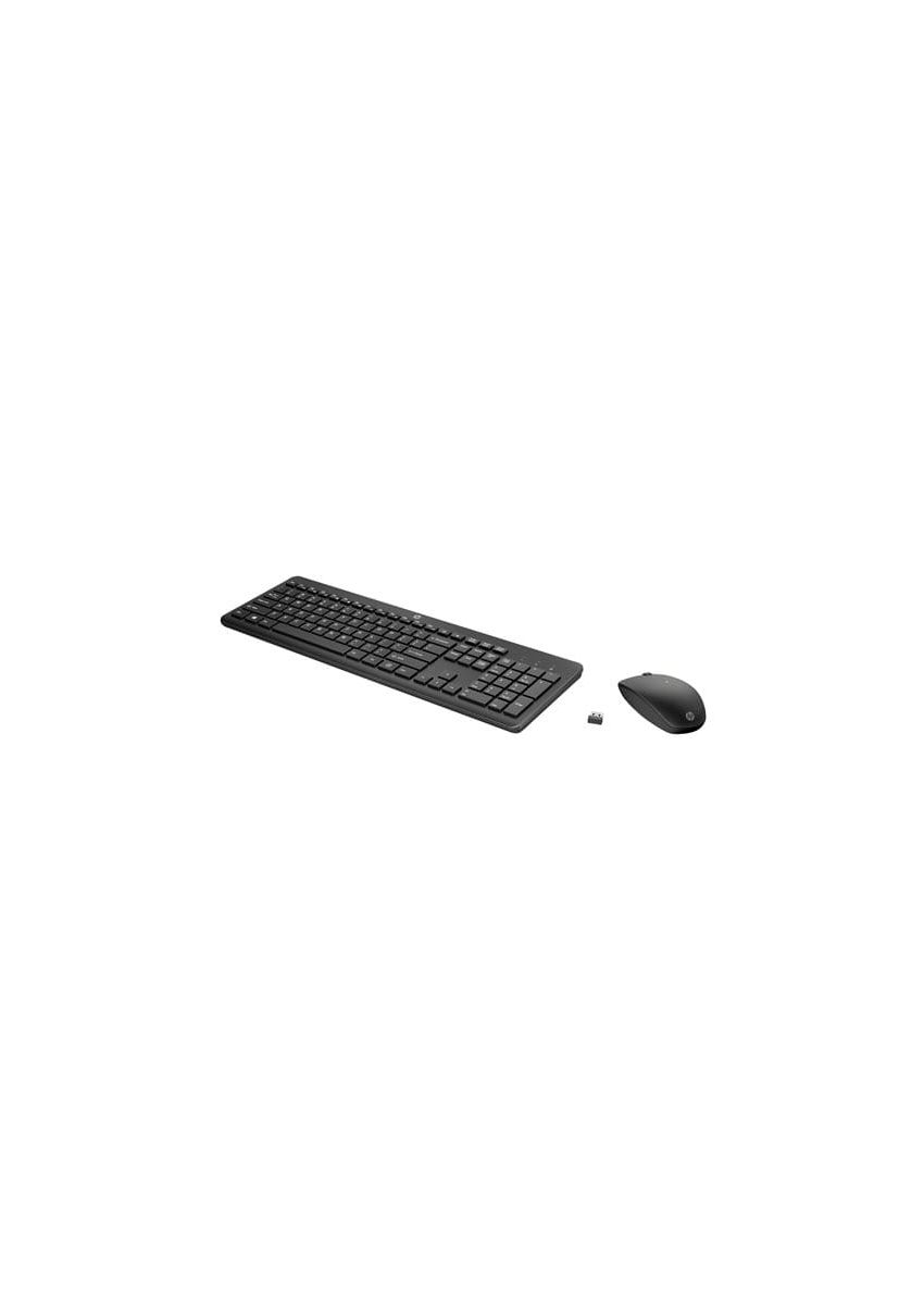 HP 235 - ensemble clavier et souris - disposition à 3 zones, déplacement de touche à faible profil full size - Français