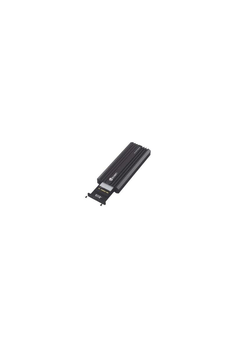 HEDEN Boitier externe SSD M2 - Double interface NVMe+Sata - USB 3.2 - câble USB C - USB C/A inclus