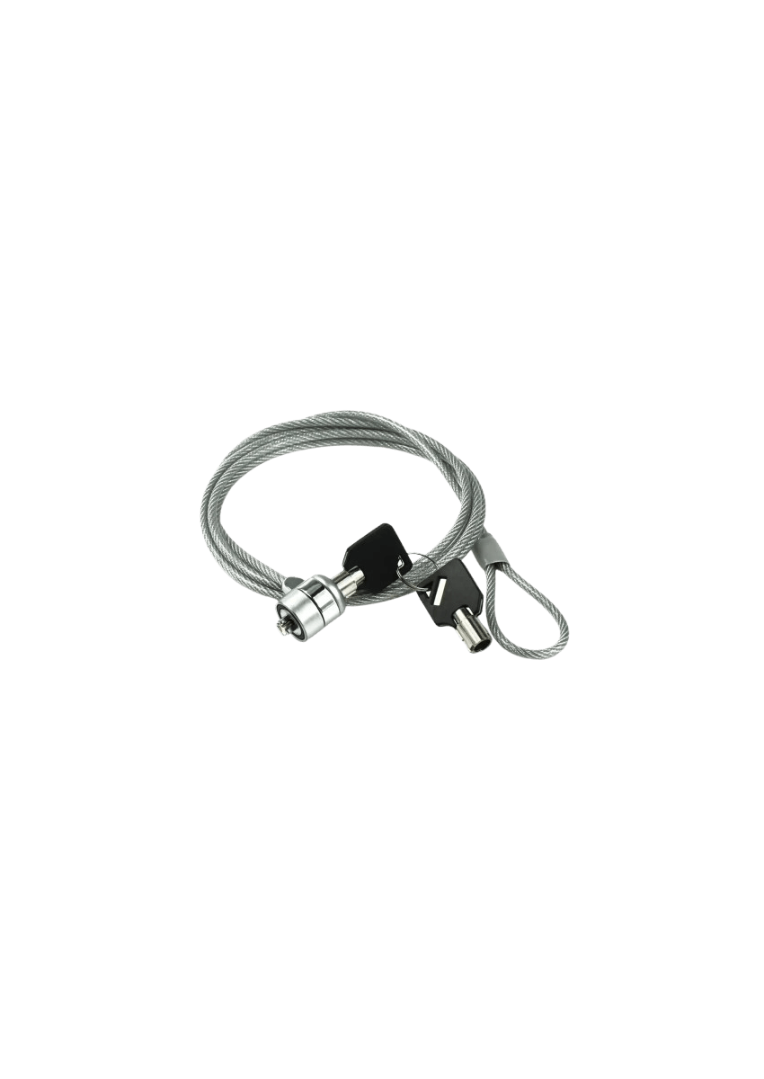 Câble antivol en alliage de zinc Longueur de câble : 1m80 Diamètre de câble : 5mm
